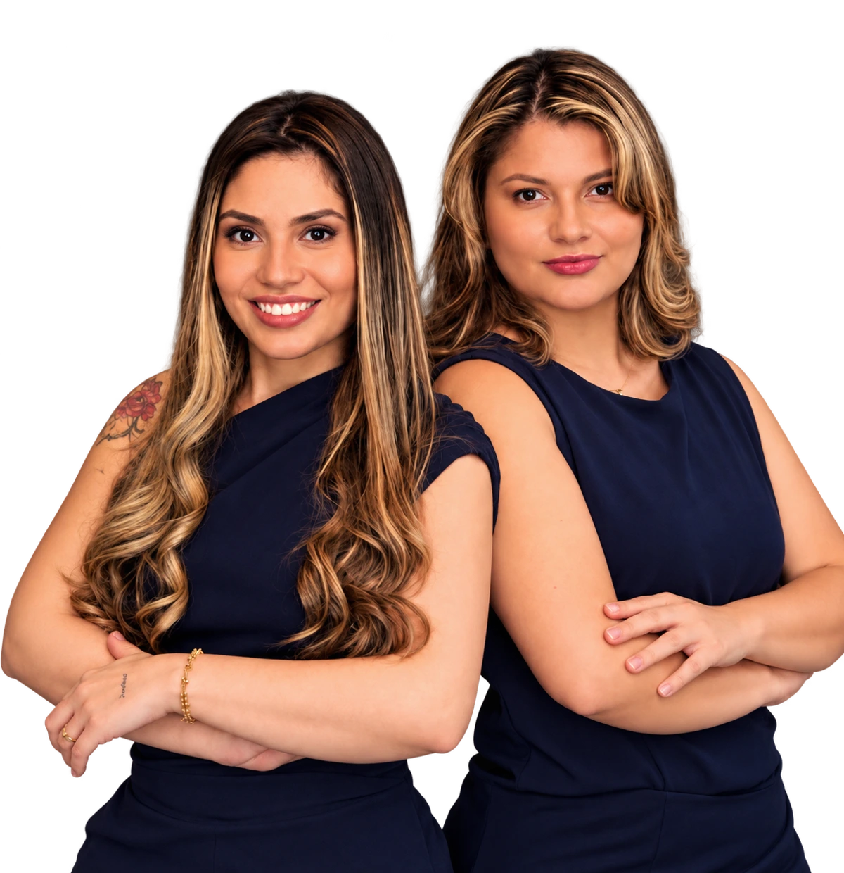 Tábita Alexandre e Paula Castro Raiol